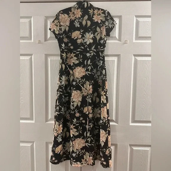 La Belle | Dresses | Vintage Floral Dress For Juniors Size 5 | Poshmark